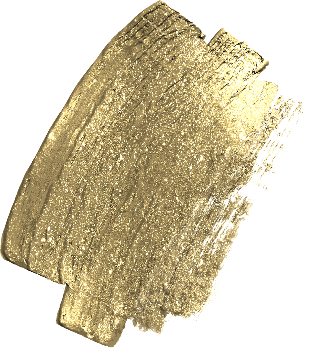 Gold Glitter Swatch